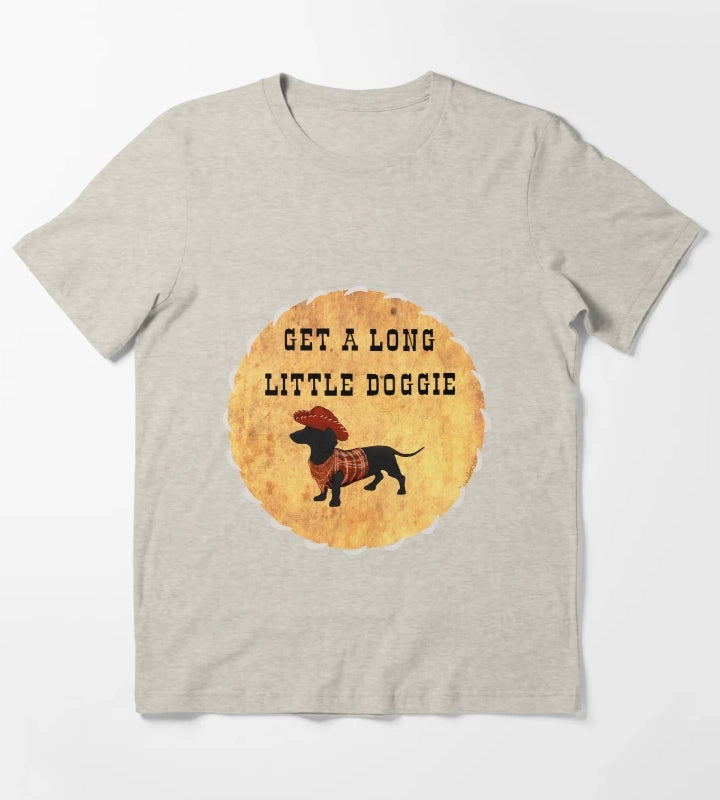Get A Long Little Doggie T-Shirt Cream