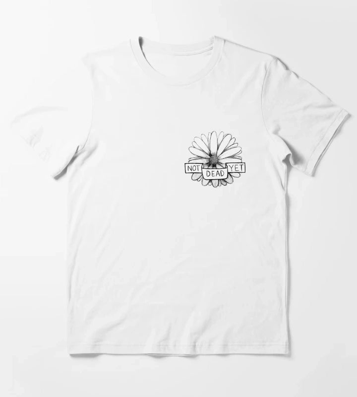 Get Better Frank Turner Not Dead Yet T-Shirt White