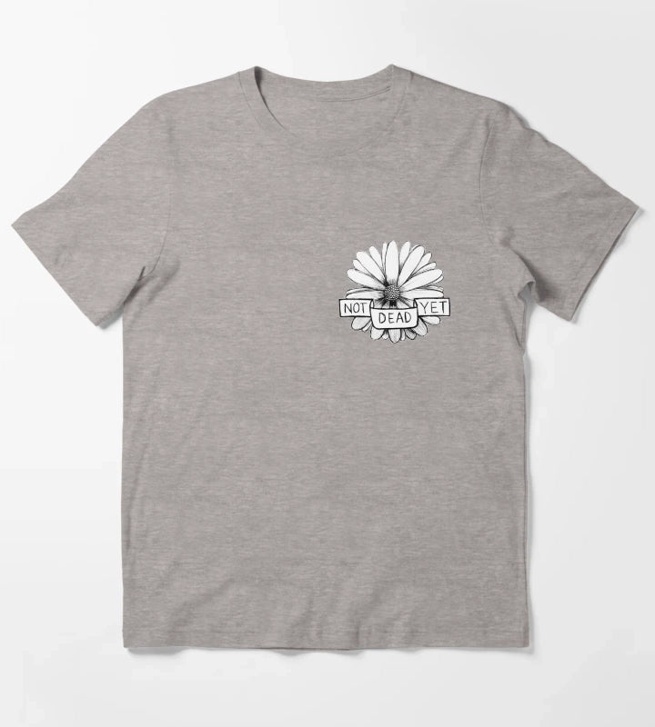 Get Better Frank Turner Not Dead Yet T-Shirt Heather Grey