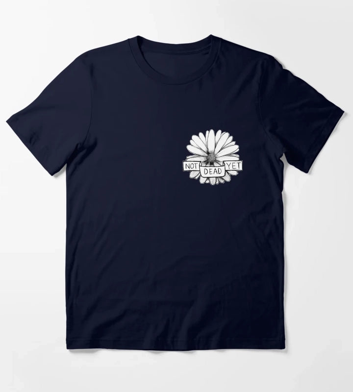 Get Better Frank Turner Not Dead Yet T-Shirt Navy