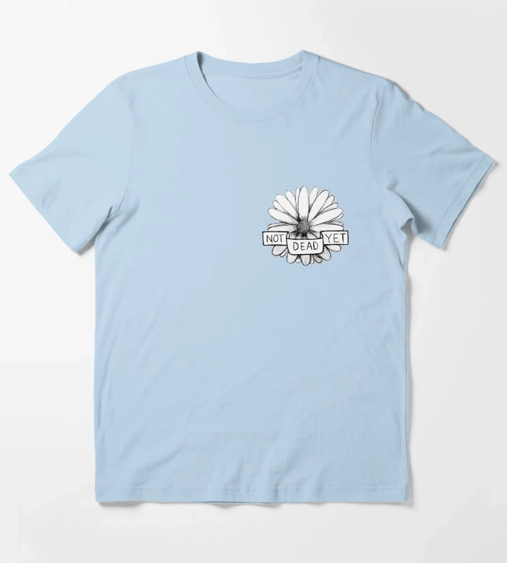 Get Better Frank Turner Not Dead Yet T-Shirt Sky Blue
