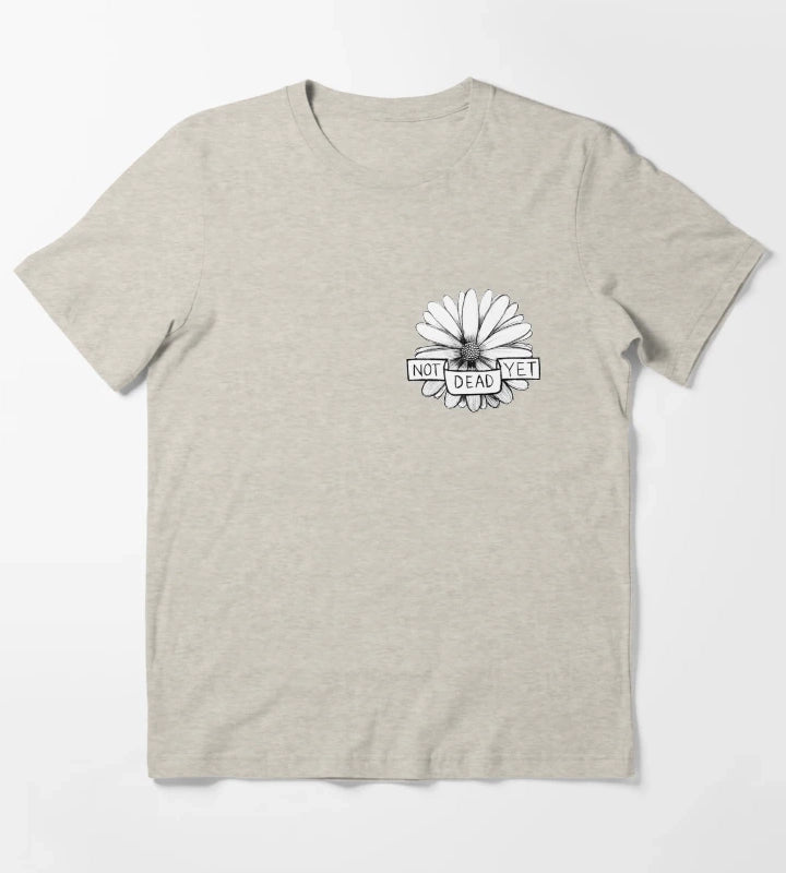 Get Better Frank Turner Not Dead Yet T-Shirt Cream