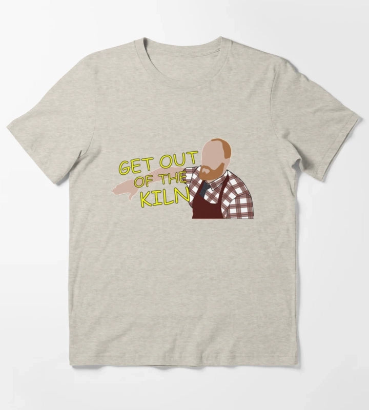 Get Out of the Kiln Aunty Donna T-Shirt Cream