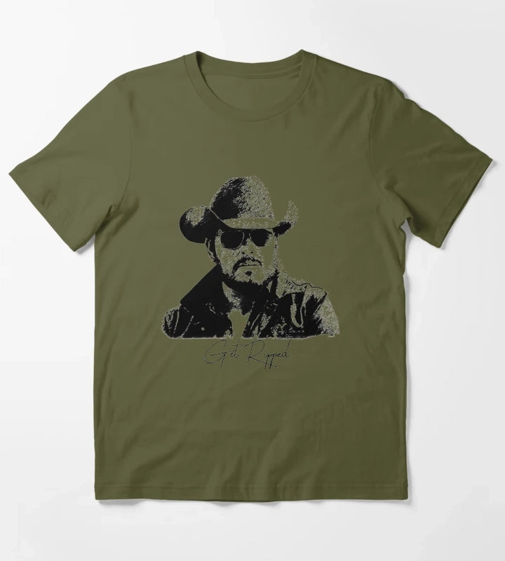 Get Ripped Is Cool T-Shirt Olive Green