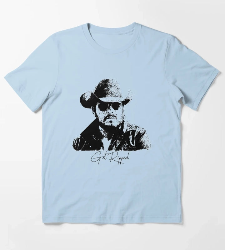 Get Ripped Is Cool T-Shirt Sky Blue