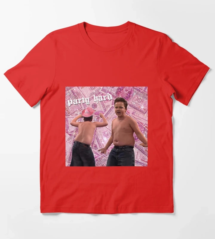 Gibby Party Requirements Tapestry T-Shirt Red