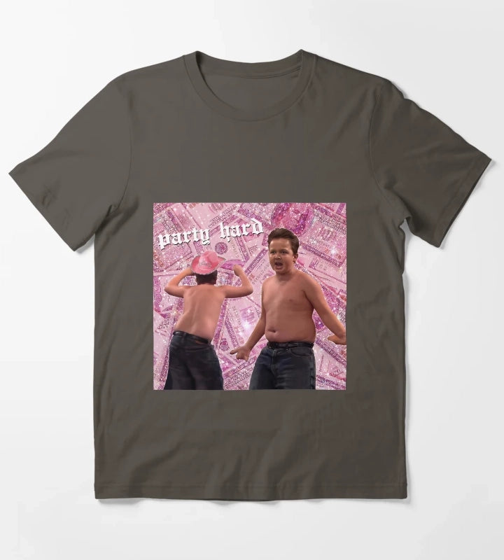 Gibby Party Requirements Tapestry T-Shirt Dark Grey