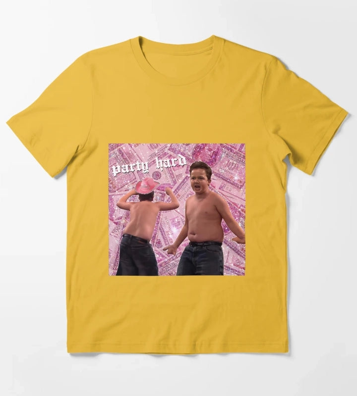 Gibby Party Requirements Tapestry T-Shirt Yellow