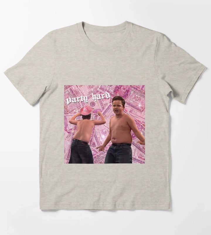 Gibby Party Requirements Tapestry T-Shirt Cream
