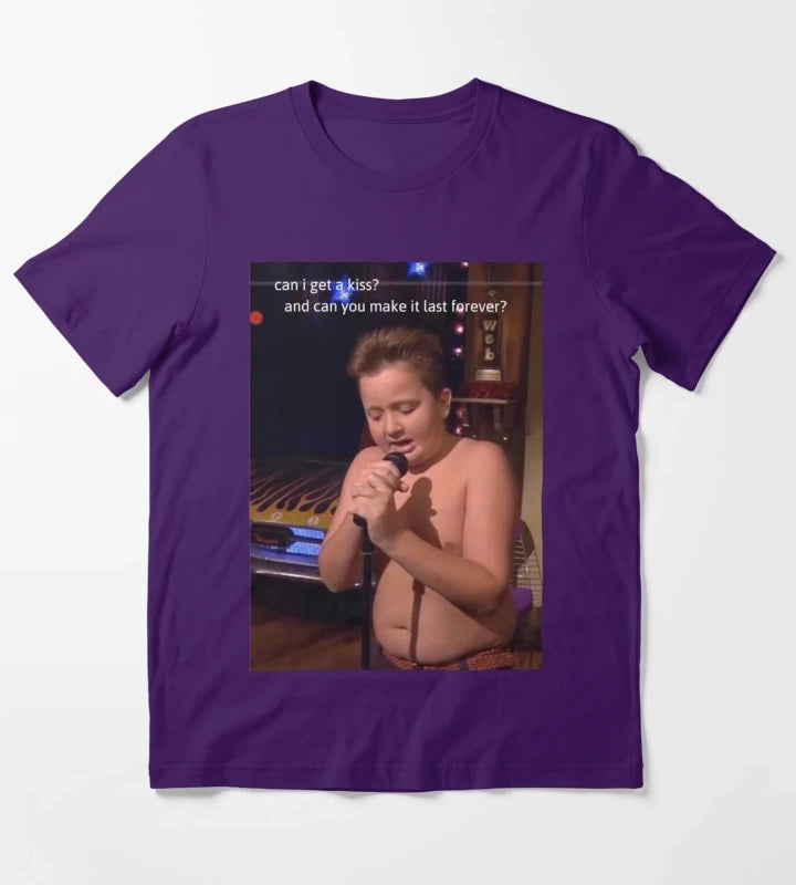 Gibby Singing iCarly Gift shirt T-Shirt Purple