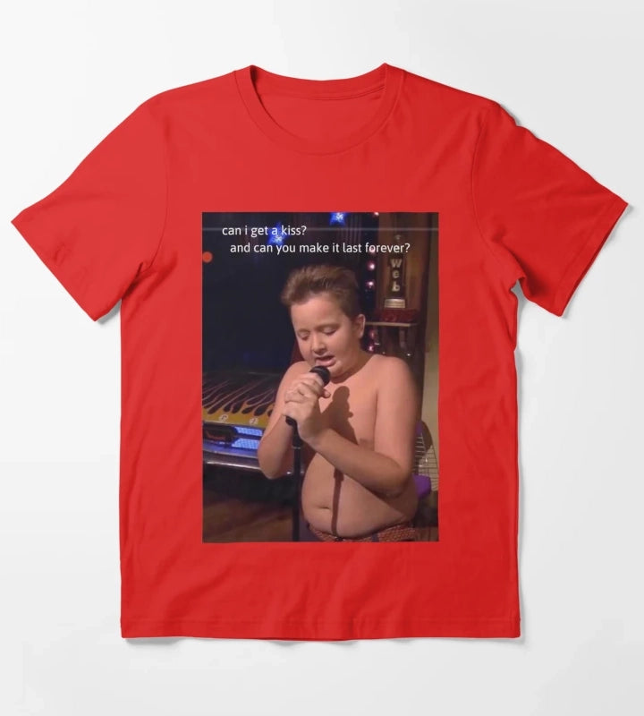 Gibby Singing iCarly Gift shirt T-Shirt Red