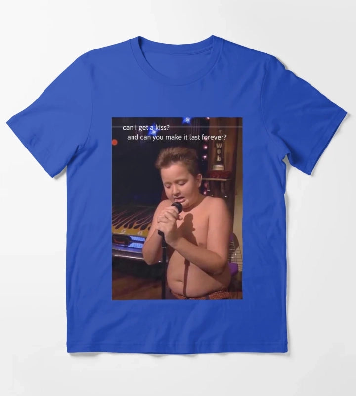 Gibby Singing iCarly Gift shirt T-Shirt Blue