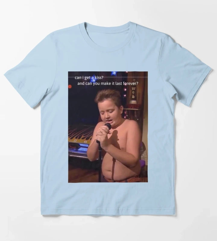 Gibby Singing iCarly Gift shirt T-Shirt Sky Blue