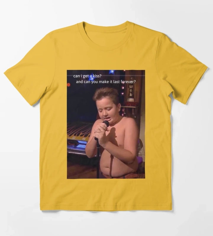 Gibby Singing iCarly Gift shirt T-Shirt Yellow