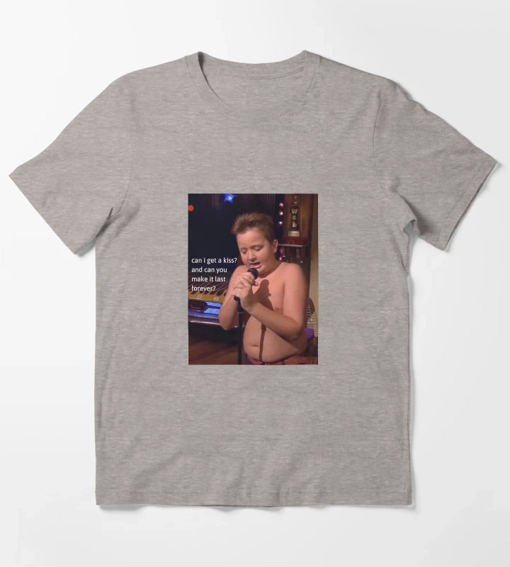 Gibby Singing iCarly T-Shirt Heather Grey