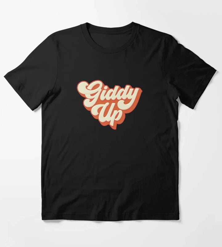 Giddy Up orange T-Shirt