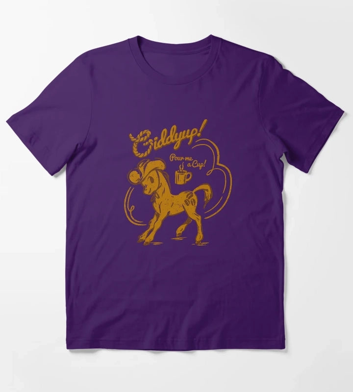 Giddyup T-Shirt Purple