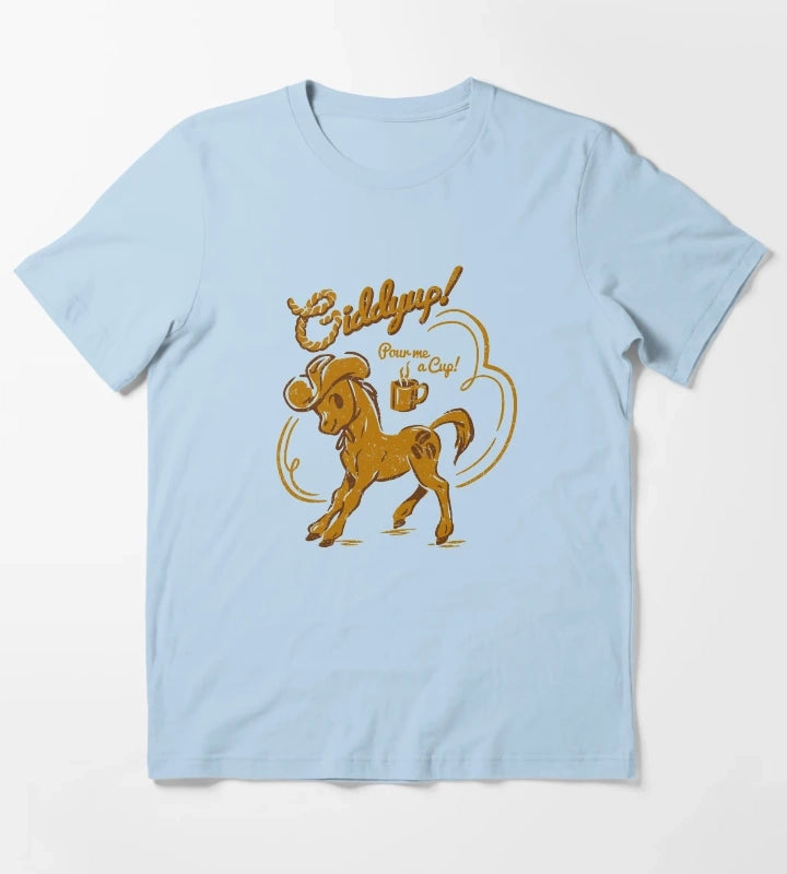 Giddyup T-Shirt Sky Blue