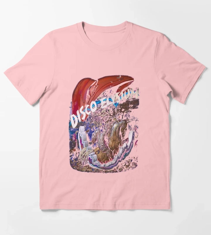 Gift For Men Disco Gameplay Elysium Awesome For Movie Fan T-Shirt Dark Grey