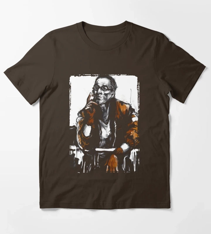 Gift Idea Disco Video Games Elysium Funny Graphic Gifts T-Shirt Brown