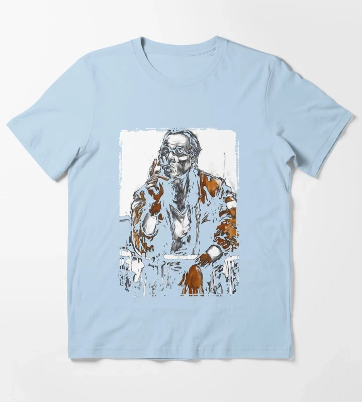 Gift Idea Disco Video Games Elysium Funny Graphic Gifts T-Shirt Sky Blue