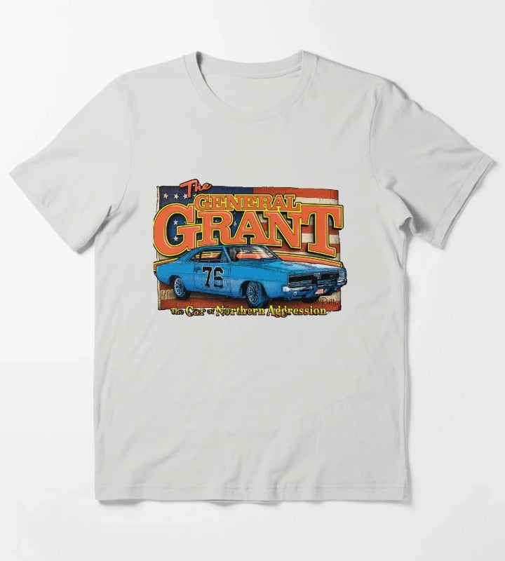 Gift Idea The Dukes Of Hazzard Christmas Holiday T-Shirt Light Grey