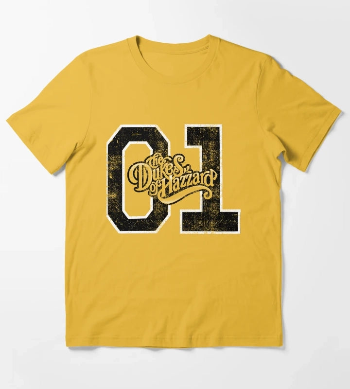 Gift Idea The Dukes Of Hazzard Funny Graphic Gift T-Shirt Yellow
