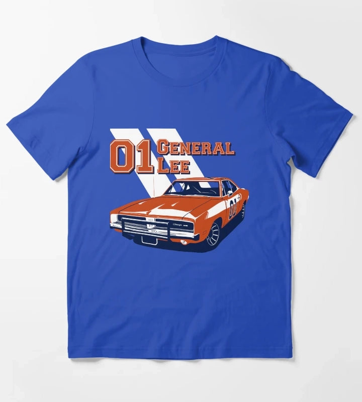 Gifts For Men The Dukes Of Hazzard Gift For Music Fans T-Shirt Blue