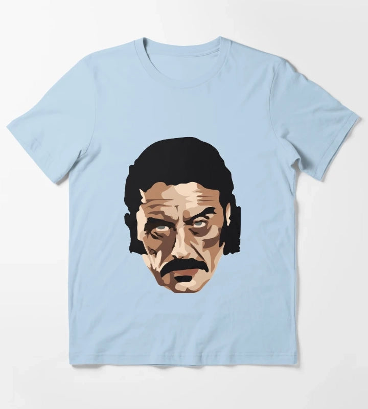 Gifts Idea Al Swearengen Christmas T-Shirt Sky Blue