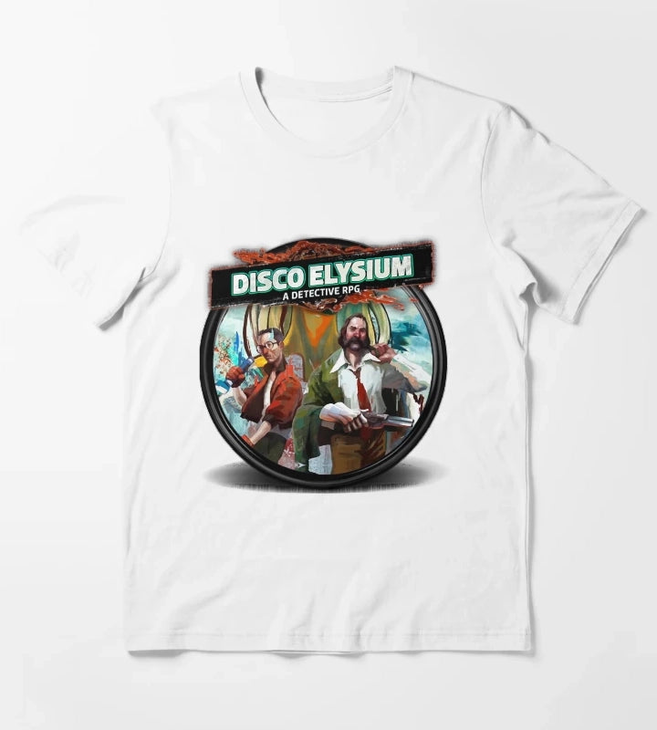 Gifts Idea Disco Gaming Elysium Gifts Best Men T-Shirt White