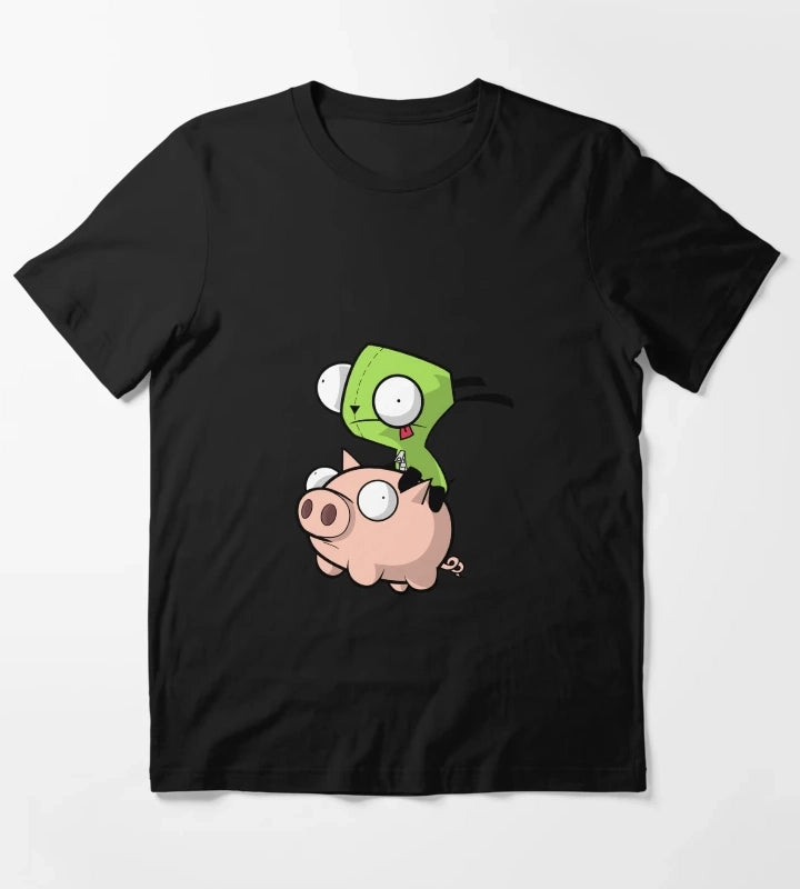 Gir Flying on Piggy T-Shirt