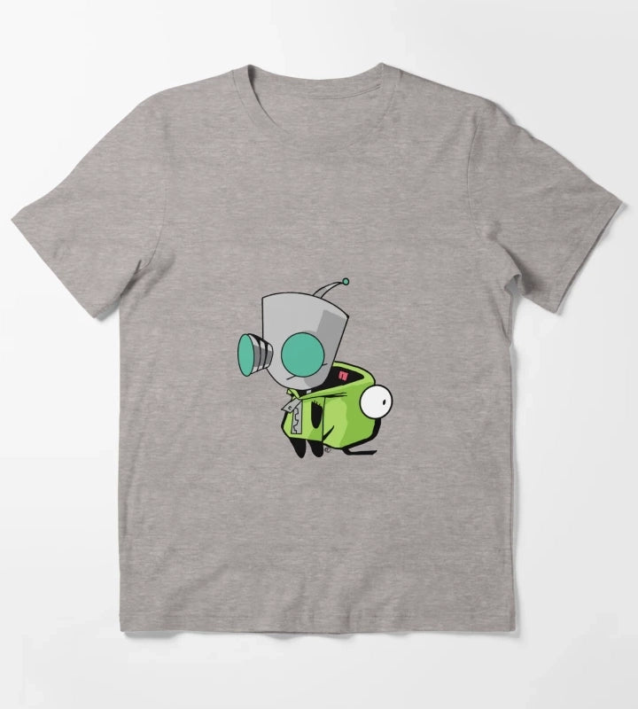 Gir wearing suit T-Shirt Heather Grey