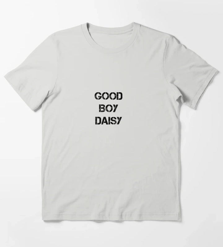 Good Boy Daisy T-Shirt Light Grey