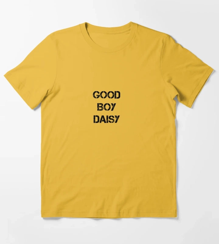 Good Boy Daisy T-Shirt Yellow