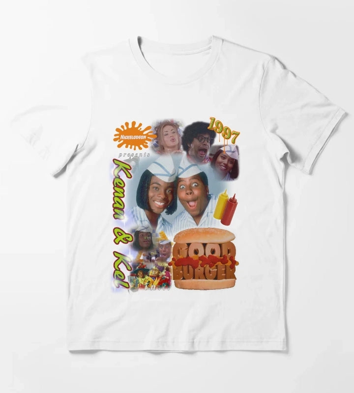 Good Burger Vintage Style TShirt T-Shirt White