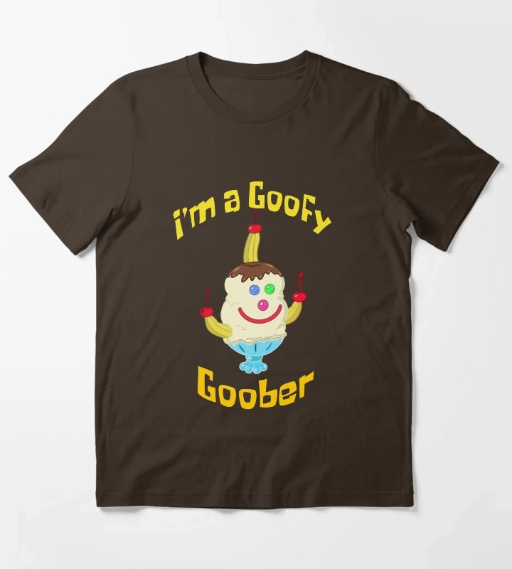Goofy Goober T-Shirt Brown