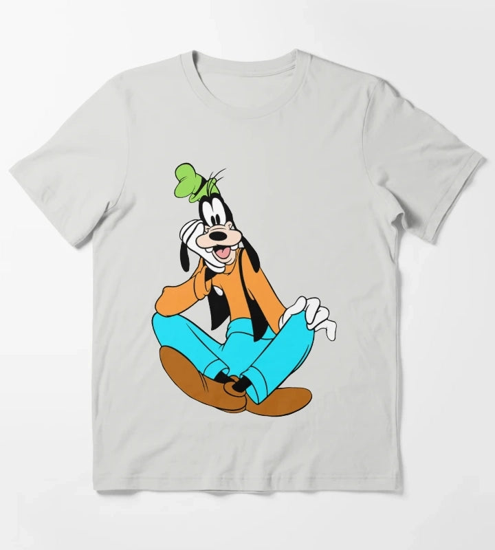 Goofy T-Shirt Light Grey