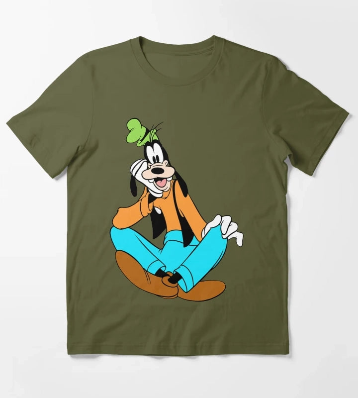 Goofy T-Shirt Olive Green