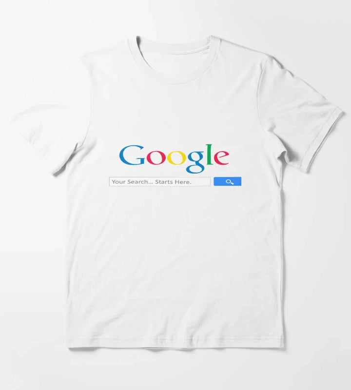Google search engine T-Shirt White