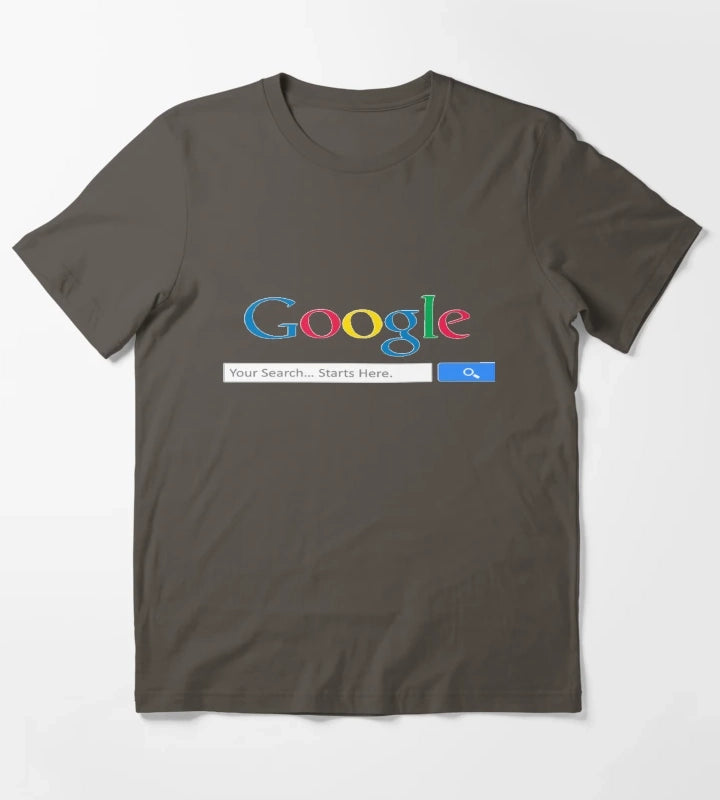 Google search engine T-Shirt Dark Grey