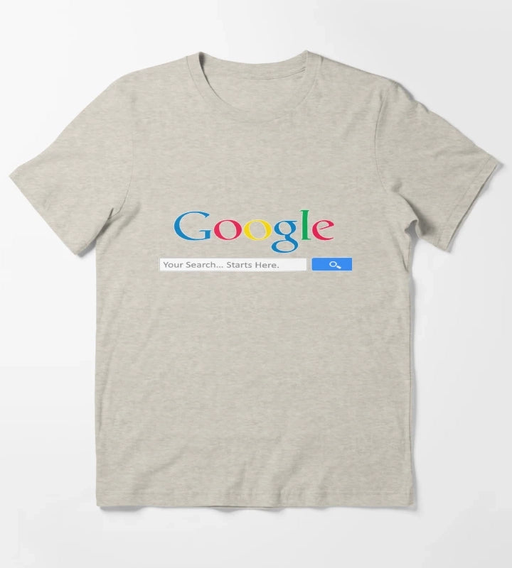 Google search engine T-Shirt Cream