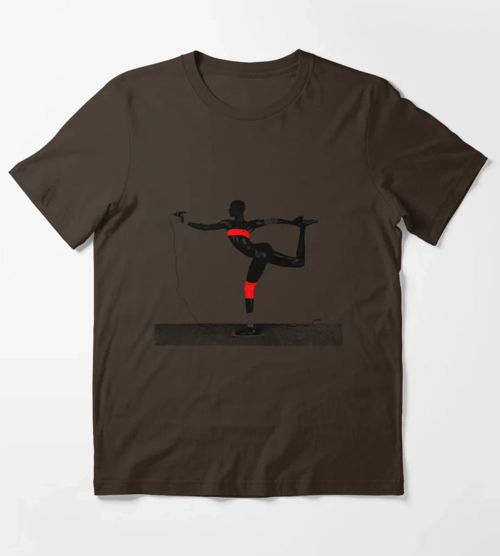Grace Jones Island Life T-Shirt Brown
