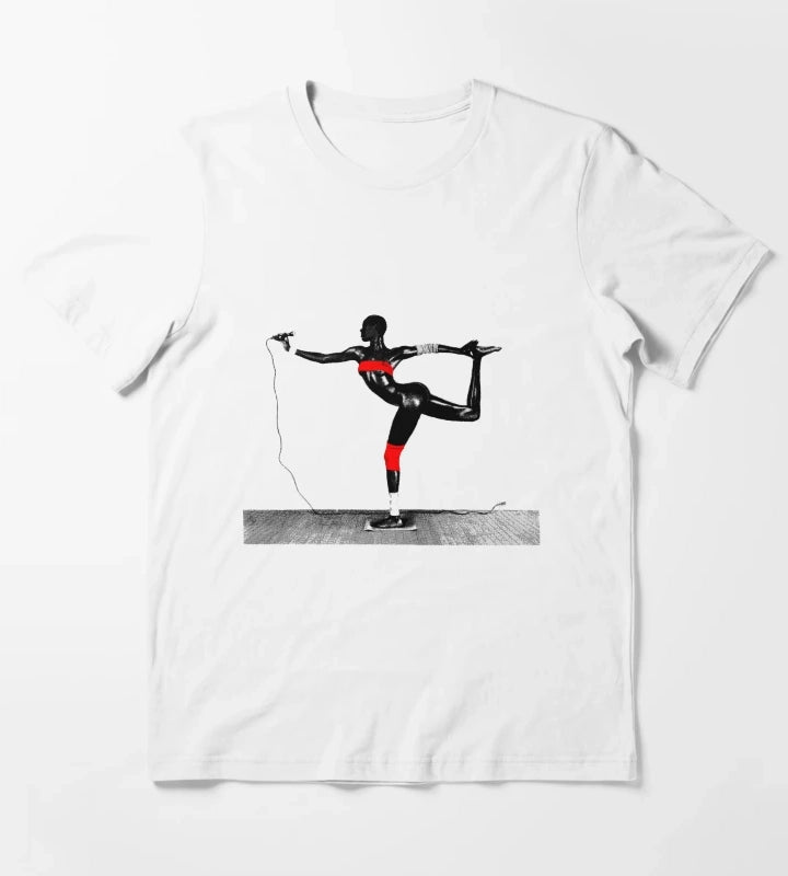 Grace Jones Island Life T-Shirt White