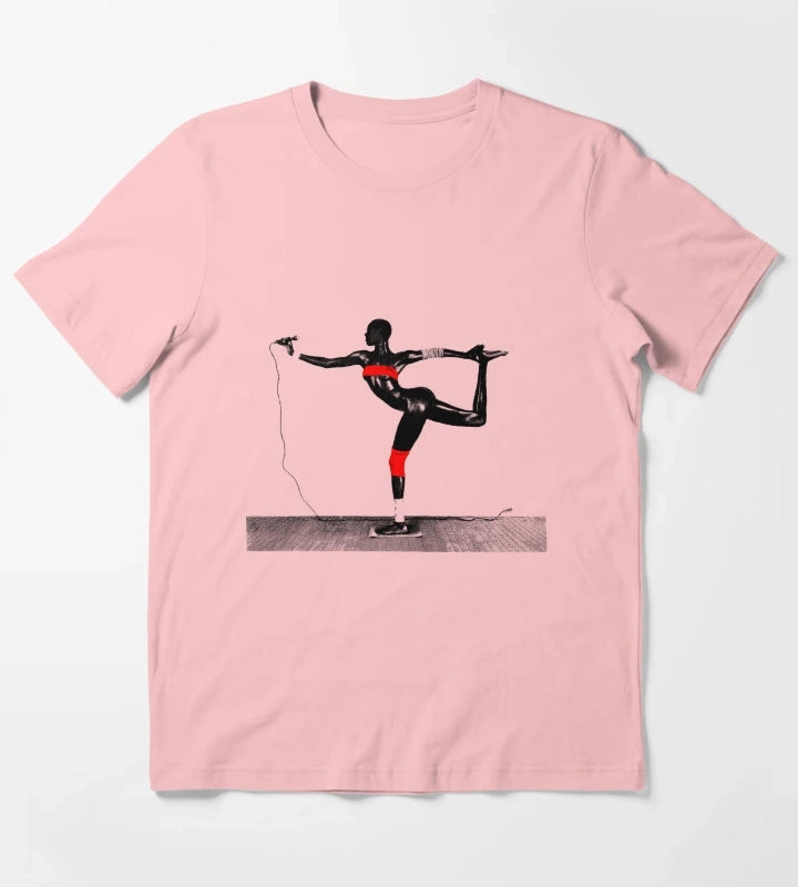 Grace Jones Island Life T-Shirt Dark Grey