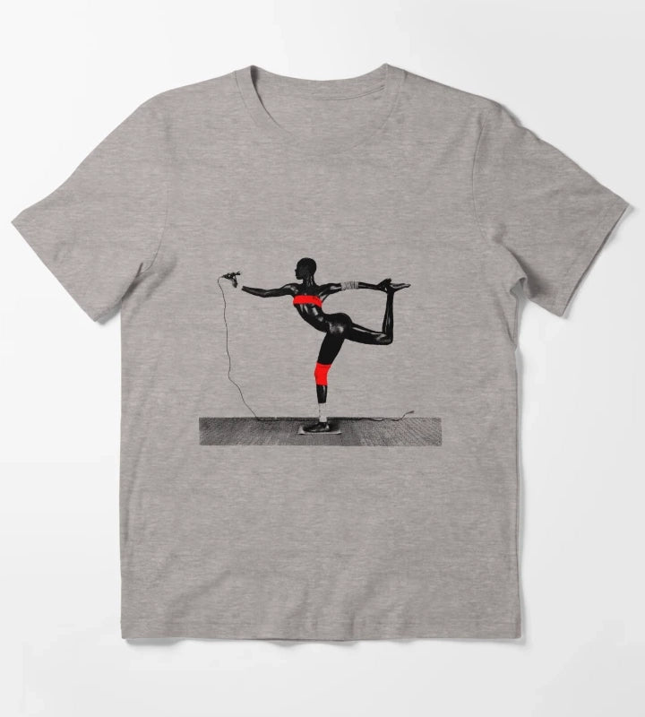 Grace Jones Island Life T-Shirt Heather Grey