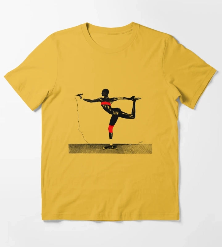 Grace Jones Island Life T-Shirt Yellow