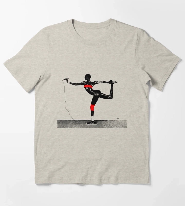 Grace Jones Island Life T-Shirt Cream