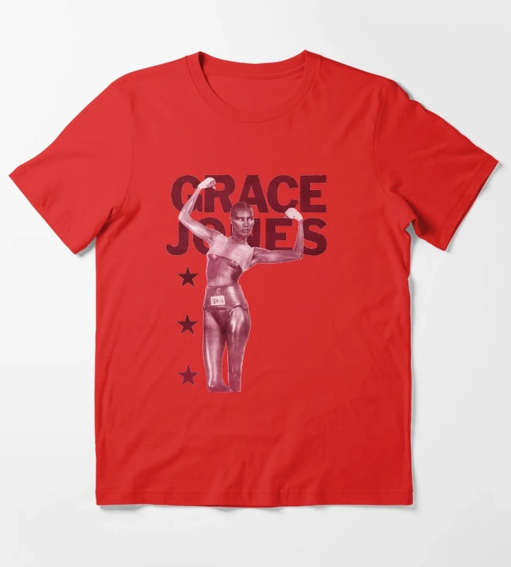 Grace Jones T-Shirt Red