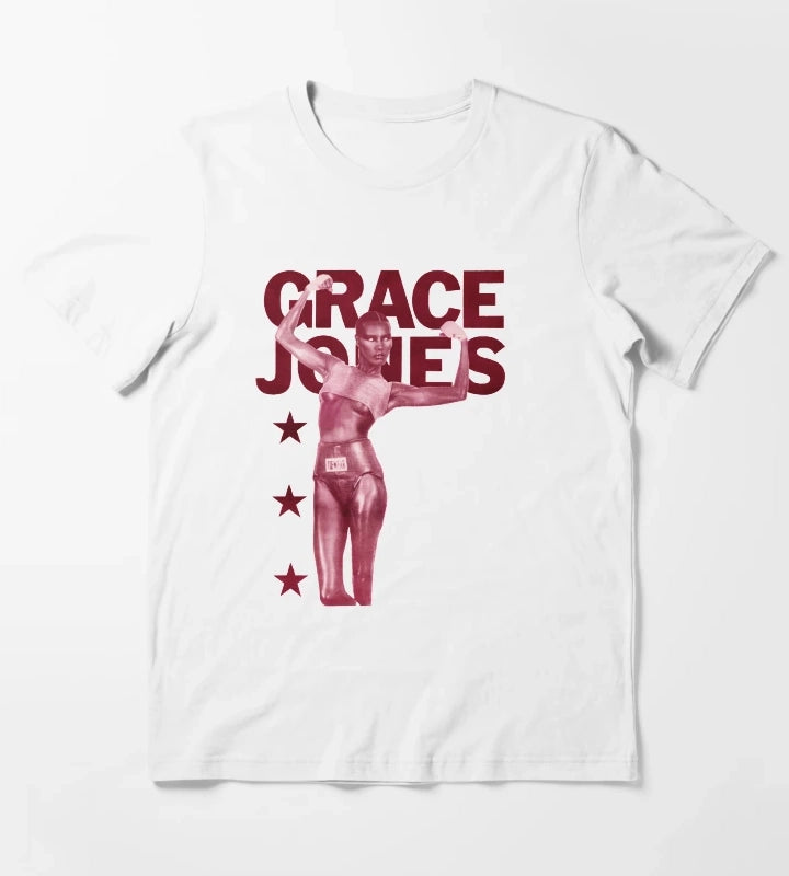 Grace Jones T-Shirt White