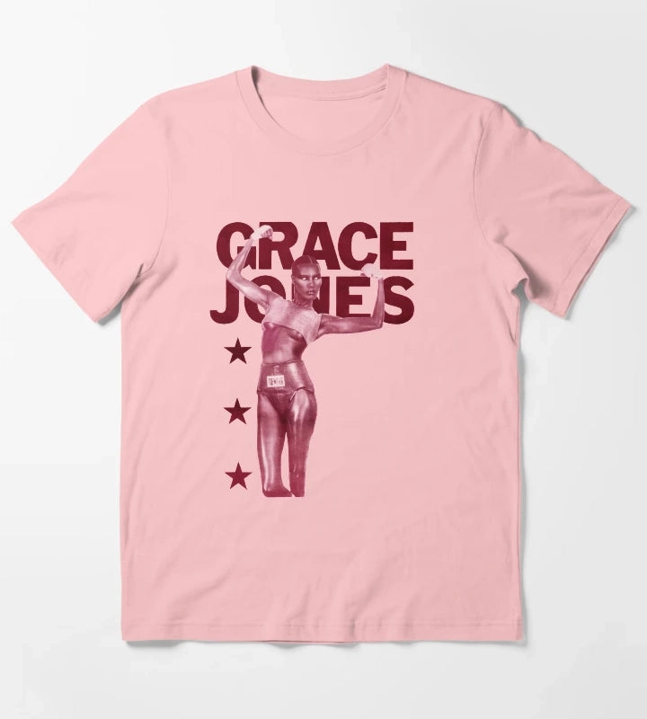 Grace Jones T-Shirt Dark Grey